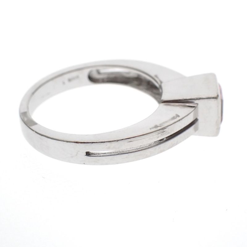 Image 6 of White gold ladies ring with kunzite