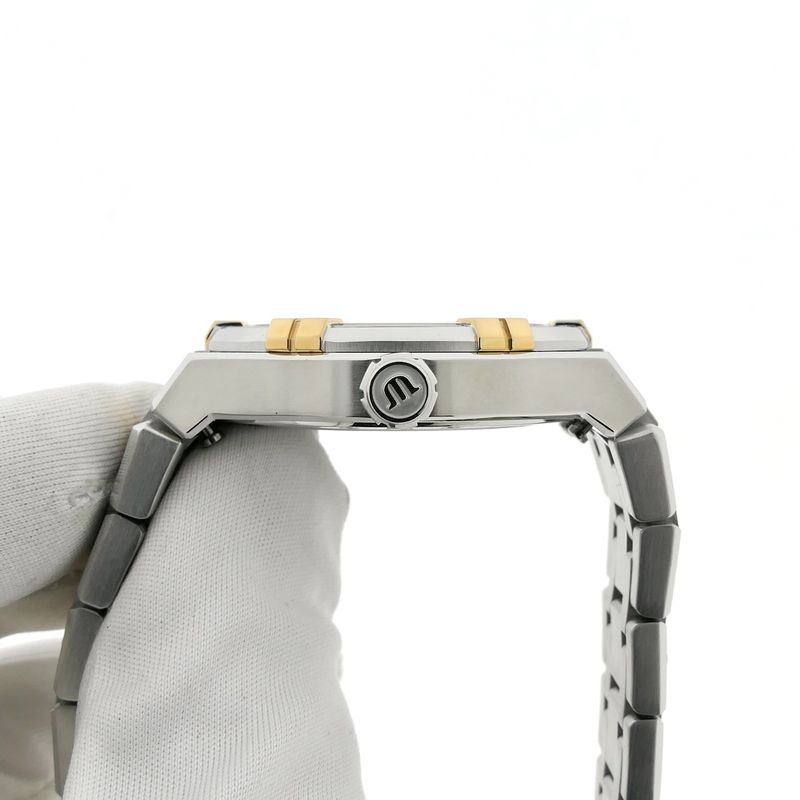 Image 6 of Maurice Lacroix AIKON AI1106; Bi-Color Women's watch with mother-of-pearl dial