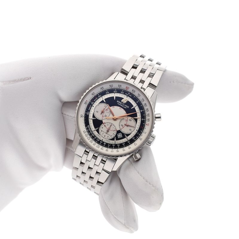 Image 7 of Breitling Montbrillant Chronograph 38mm A41370; Automatic watch