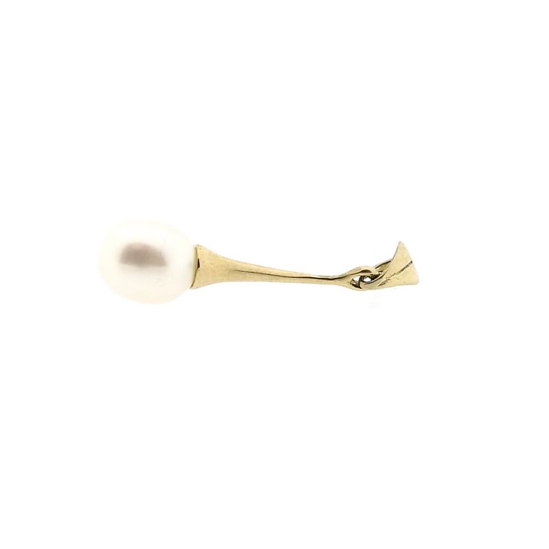Image 5 of Gold Pendant with Cultured Pearl