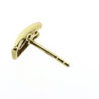 Image 6 of Gold stud earrings with zirconia