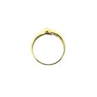 Image 6 of Gold solitaire ring with zirconia