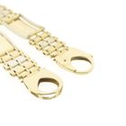 Image 5 of Two-tone gold fantasy link bracelet