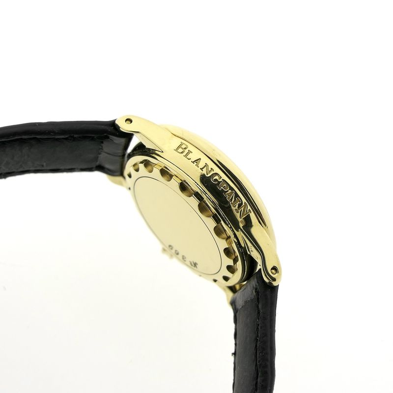 Image 9 of Blancpain Leman Ladies; 18k gold ladies watch