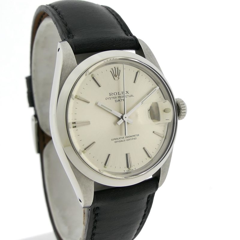 Image 3 of Rolex Date 1500; Automatic vintage watch from 1965