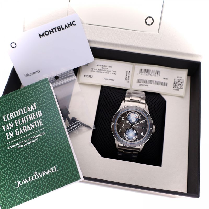 Image 14 of Montblanc 1858 Geosphere 0 Oxygen 'The 8000' MB130982; Automatic Watch