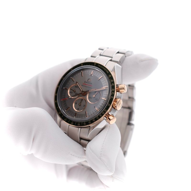 Image 5 of Omega Speedmaster Anniversary Series 'Tokyo 2020' 522.20.42.30.06.001; Sedna™ Gold on Steel Heren Ho