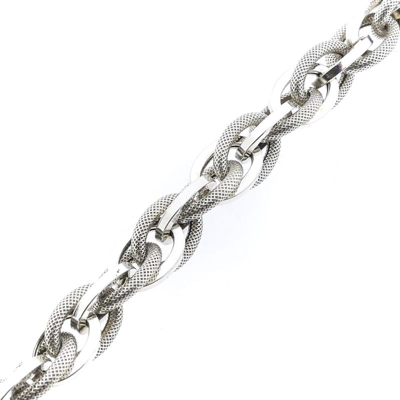 Image 7 of Silver Fantasy/Cable Chain Bracelet