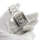 Image 7 of Cartier Tank Française 2302; Automatic unisex watch