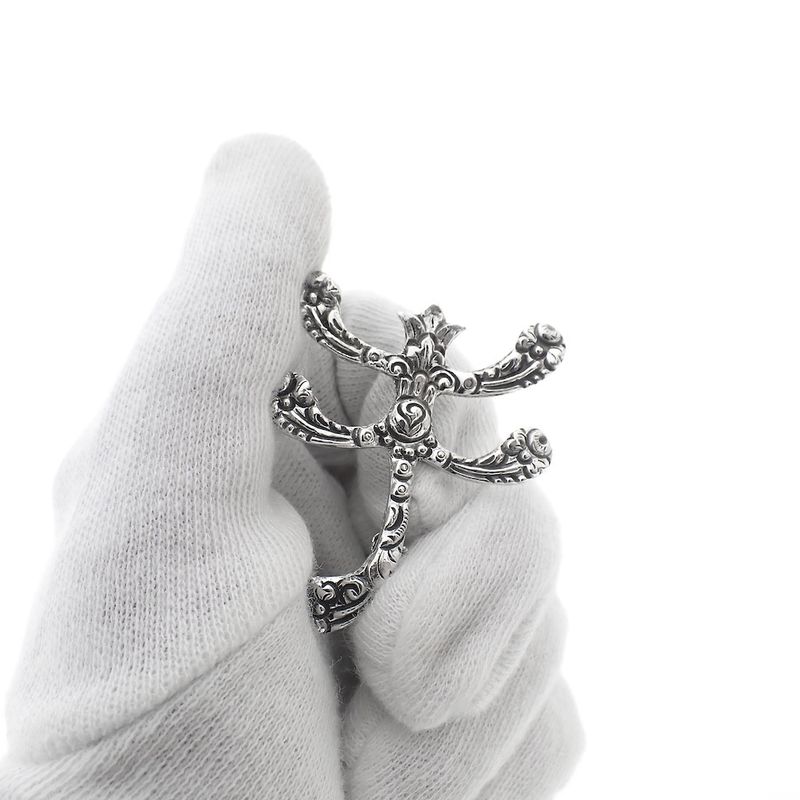 Image 2 of Silver dragonfly brooch | Djokja