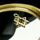 Image 2 of Gold pendant of a Star of David