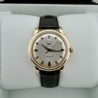 Image 16 of Longines Conquest Heritage L1.611.6; Automatic 18k gold men's watch