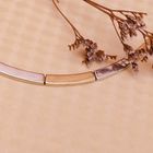 Image 2 of Two-tone gold fantasy link necklace