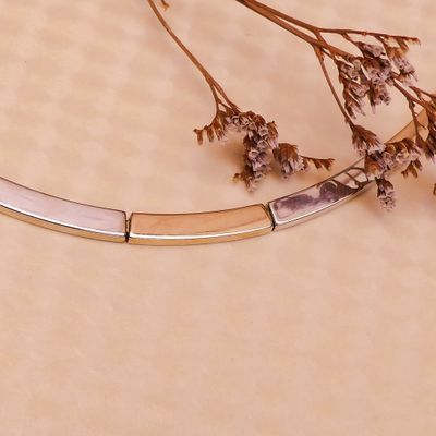 Two-tone gold fantasy link necklace Image 2 of Two-tone gold fantasy link necklace