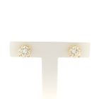 Image 8 of Exclusive gold earrings with diamonds; 2.90 ct.