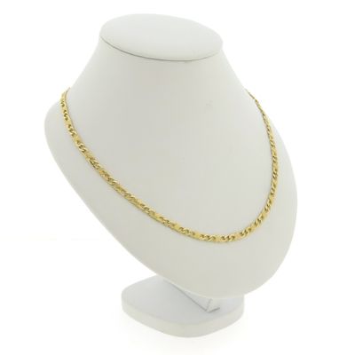 Image 2 of Gold navy link necklace