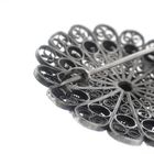 Image 7 of Silver Zeeland button brooch | Ø 38.5 mm