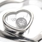 Image 1 of Chopard white gold ring with dancing diamond; 0.03 ct.