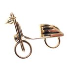 Image 3 of Gold pendant of a Vespa