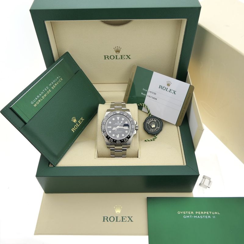 Image 4 of Rolex GMT-Master II 116710LN; Automatic men's watch