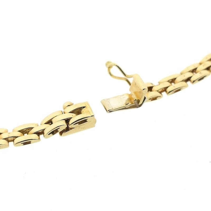 Image 6 of Gold Bismarck link chain