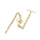 Image 1 of Golden (pocket watch) chain; Chatelaine (for a pocket watch)