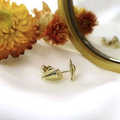 Golden fantasy stud earrings Image 2 of Golden fantasy stud earrings