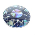 Image 1 of Silver ring with shell combination