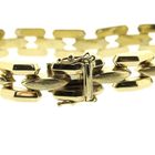 Image 7 of Gold Bismarck link bracelet