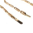 Image 4 of Two-tone gold fantasy link chain