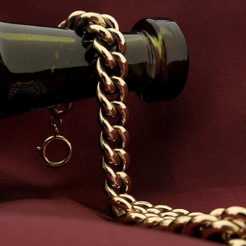 Image 6 of Rose gold gourmet link bracelet