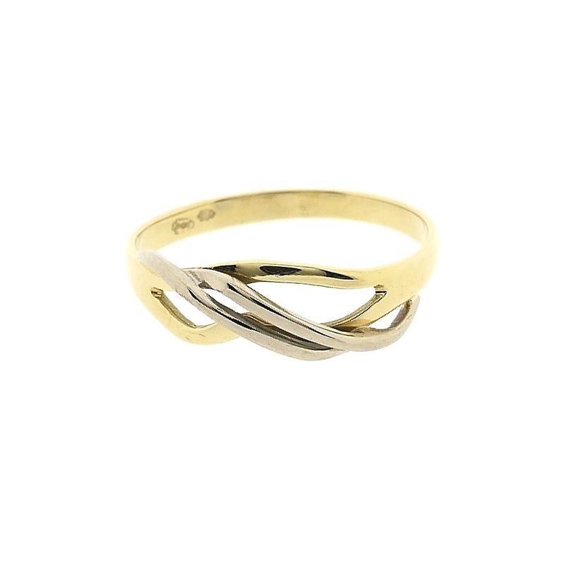 Image 3 of Two-tone gold fantasy ring