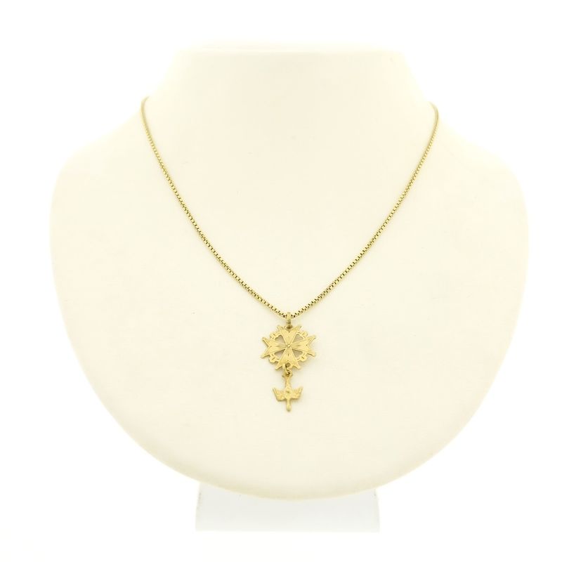 Image 8 of Gold pendant | Huguenot Cross