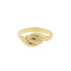 Image 3 of Gold ring with a domed design