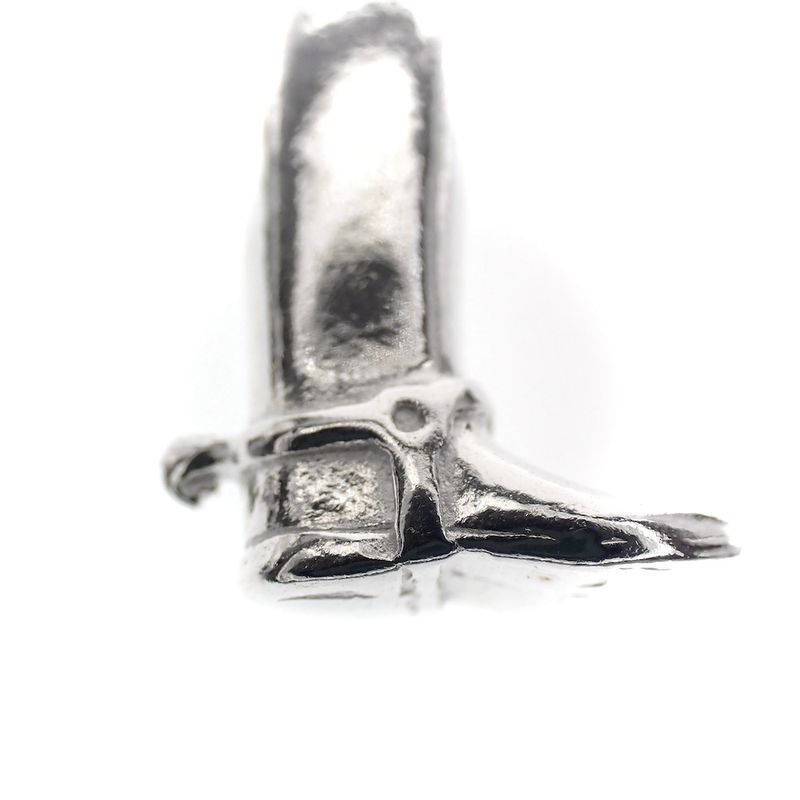 Image 4 of Silver charm; Cowboy boot