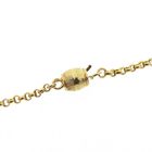 Afbeelding 3 van Gouden jasseron schakelketting