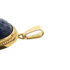 Image 9 of Vintage Gold Pendant with Apatite; 14 Karat
