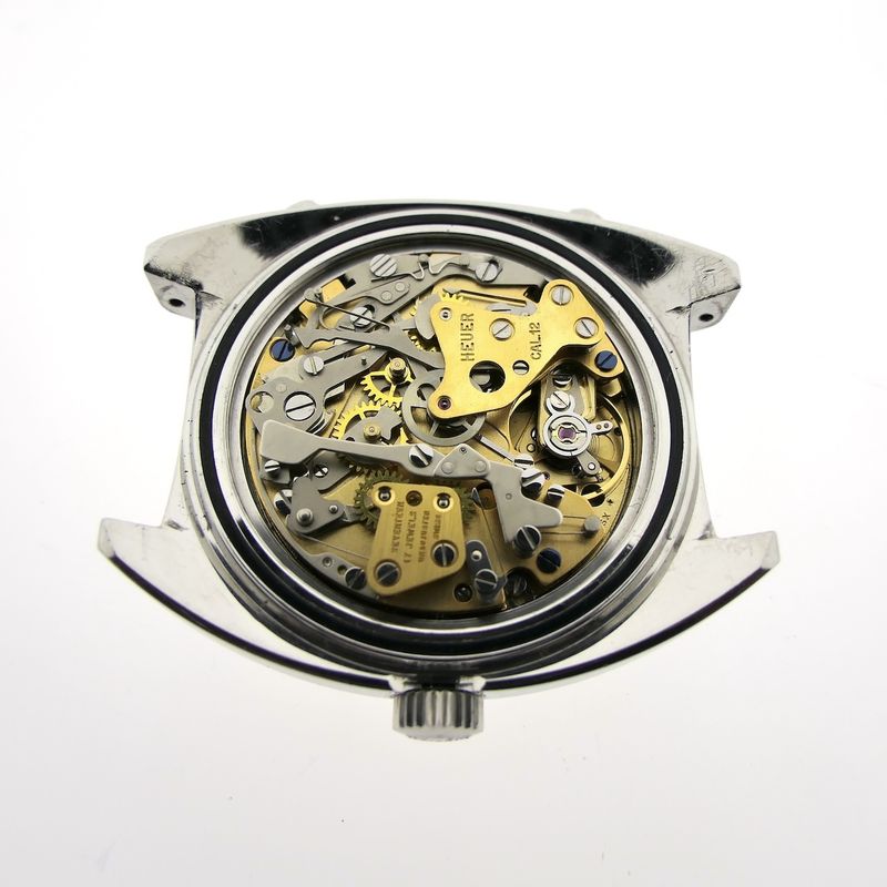 Image 26 of Heuer Autavia 1163; Vintage chronograph men's watch