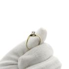 Image 8 of Gold ring with diamond; 0.20 ct. | Toi et moi