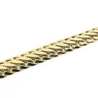 Image 6 of Gold French gourmet link bracelet | 19 cm