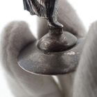 Image 9 of Vintage silver statuette of a dancing lady