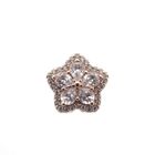 Image 1 of Pandora Moments charm; Rose gold plated; Sparkling Snowflake