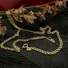 Image 8 of Golden Prince of Wales link chain; 45 cm