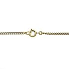 Image 4 of Gold gourmet link chain | 51 cm