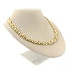 Image 2 of Tricolor gold fantasy link necklace