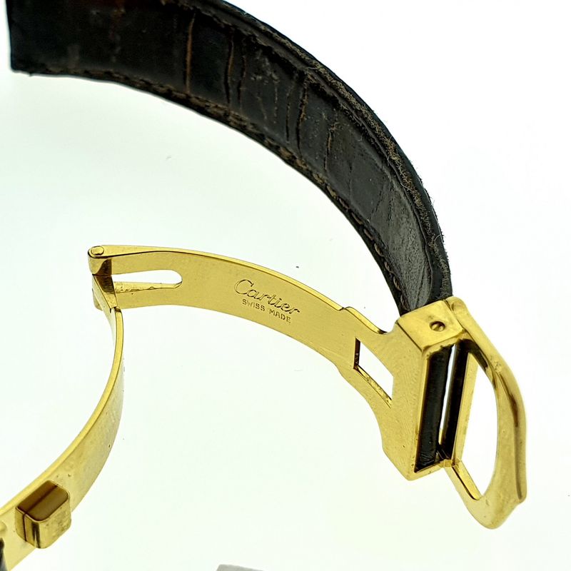 Image 7 of Cartier Tank Vermeil; Women's watch