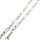 Afbeelding 6 van Zilveren fantasieschakel ketting | 74 cm