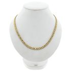 Afbeelding 1 van Bicolor gouden panterschakel ketting