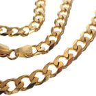 Image 3 of 8 carat wide gourmet link chain