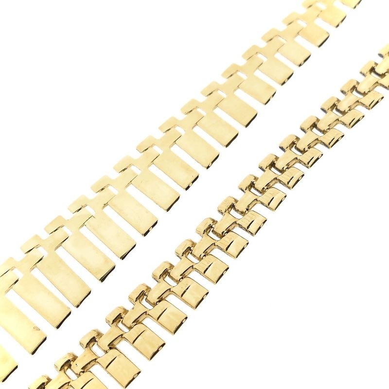 Image 8 of Gold Cleopatra necklace | 43 cm